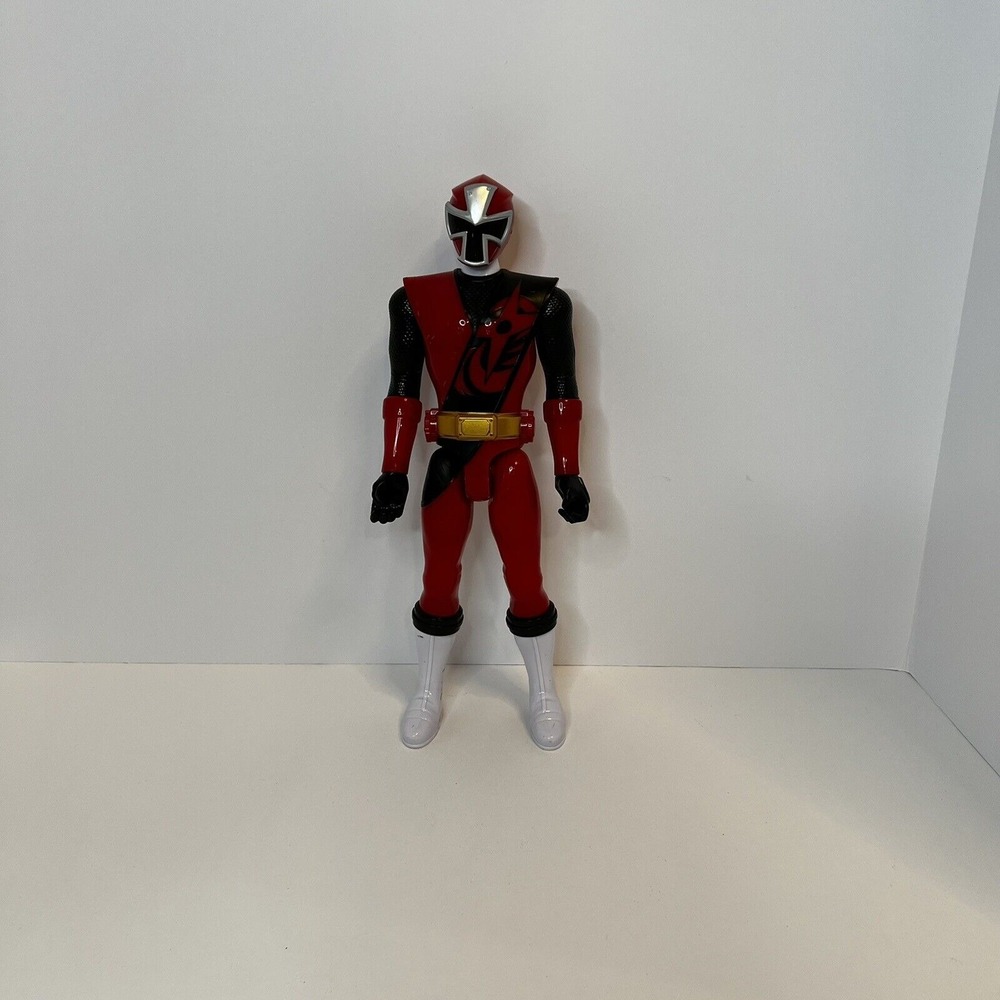 Power Rangers Ninja Steel Red Ranger 12 Inch Action Figure‎ Bandai 70116 2016